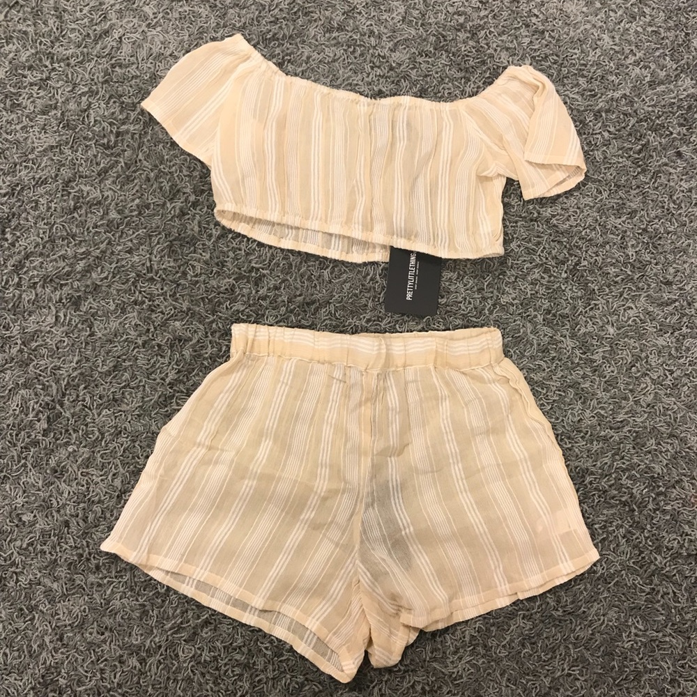 PRETTY LITTLE THING SHORTS SET. Brand new!!!